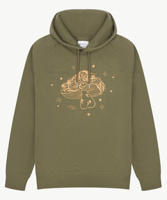 London Nootropics mushroom stars hoodie