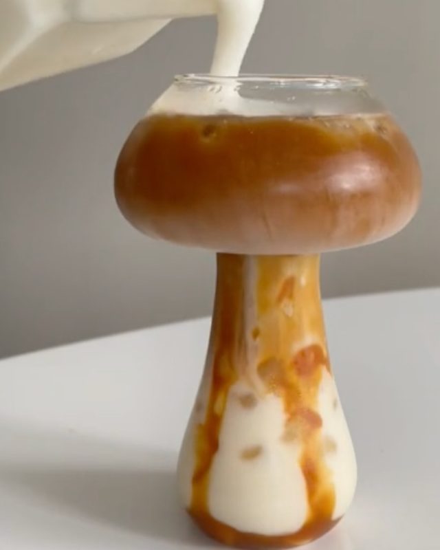 mushroom coffee cup