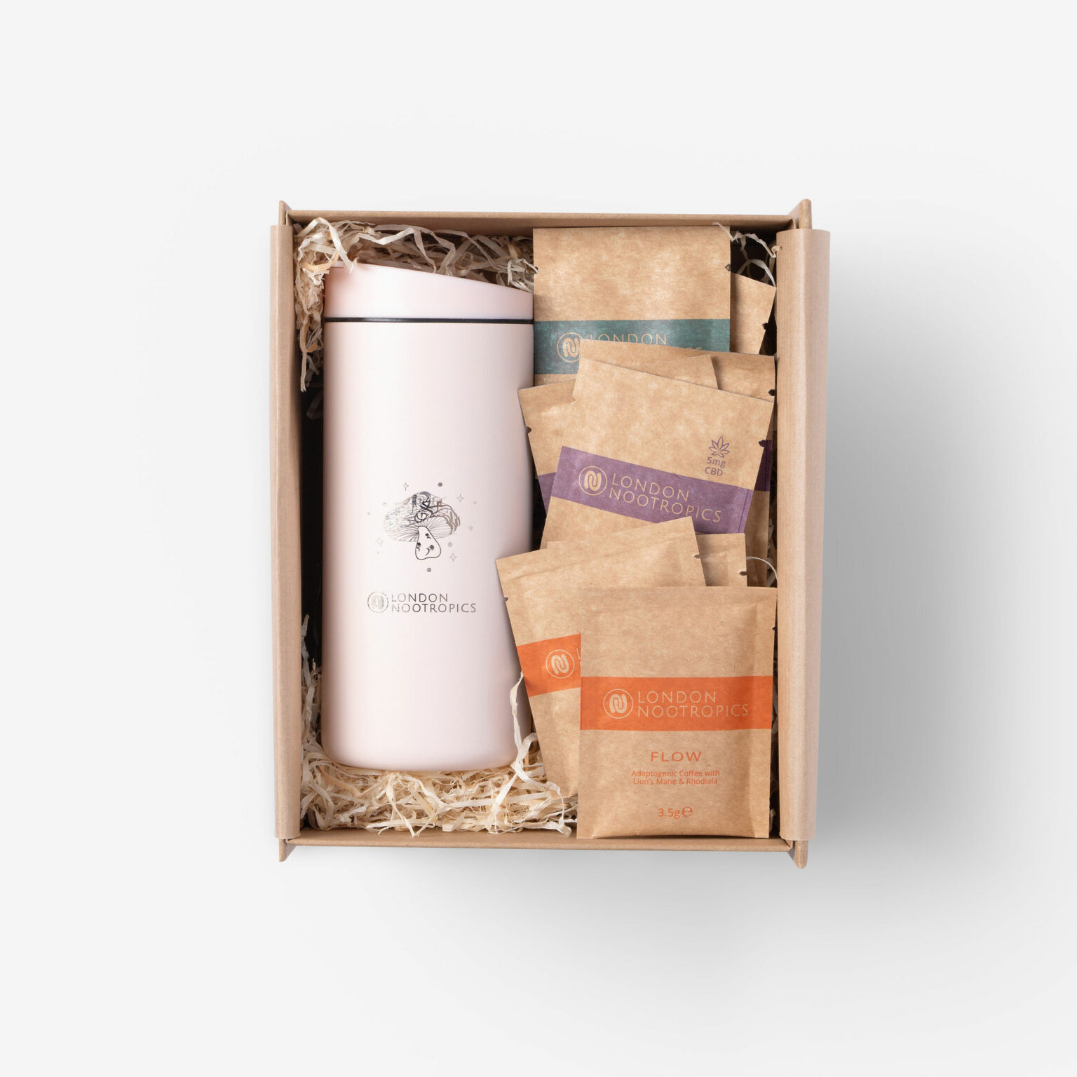 pink cup coffee gift box
