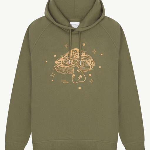 mushroom stars hoodie